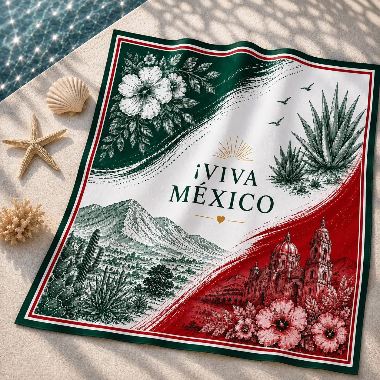 Pañoleta ¡Viva México! – Orgullo Mexicano