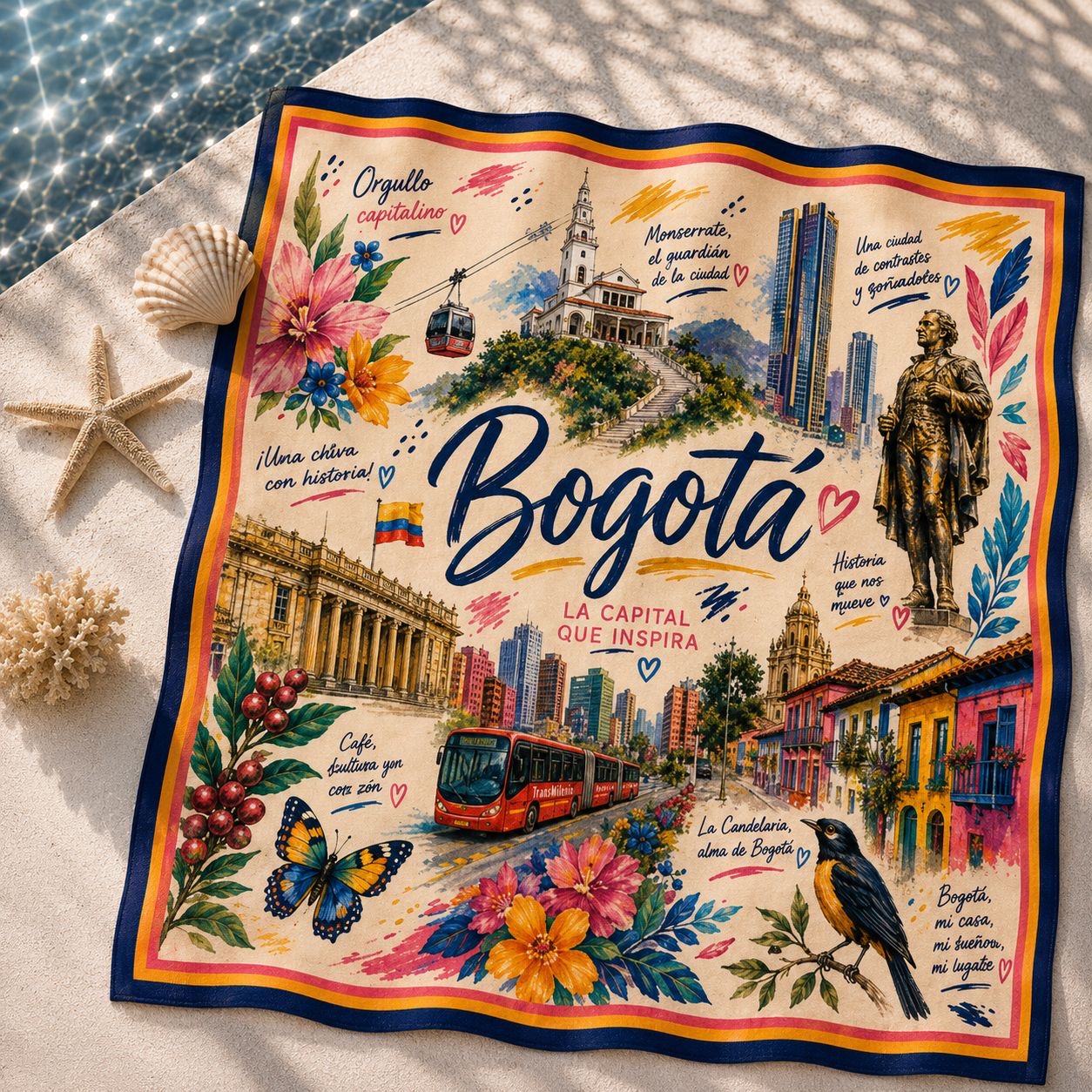 Pañoleta Bogotá – La Capital que Inspira