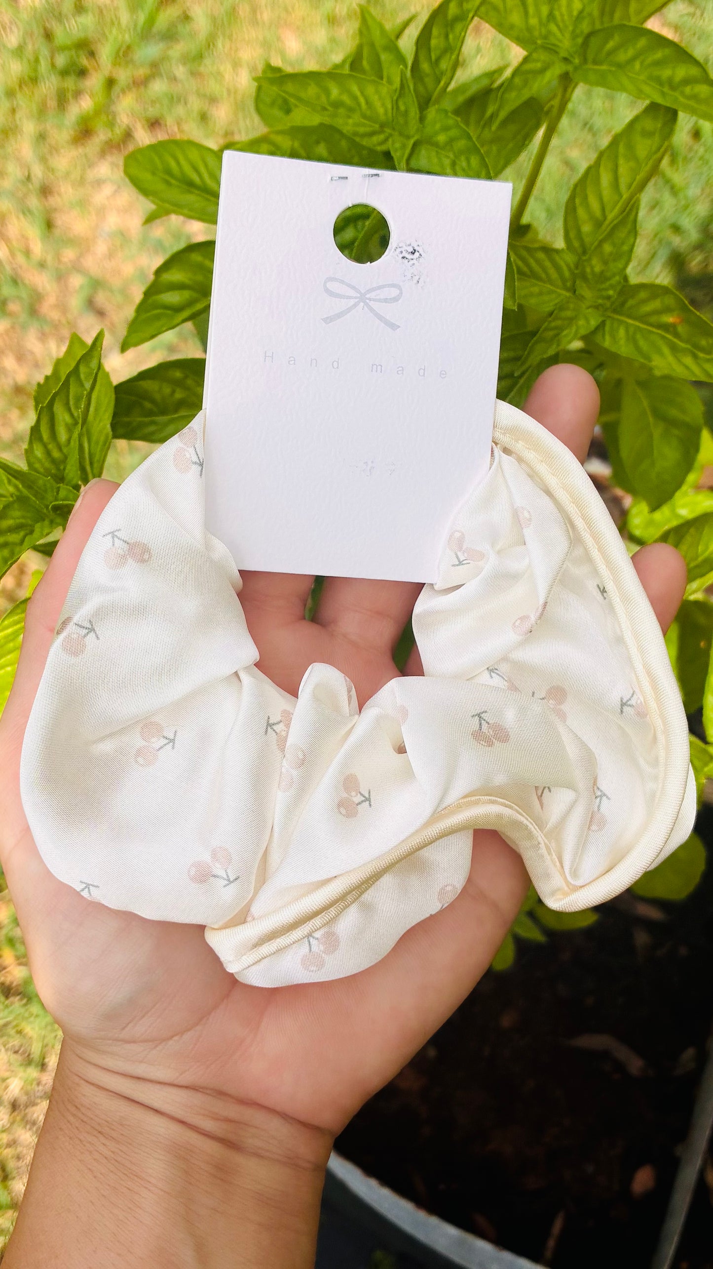 Pack 4 Scrunchies Satín — Estampados