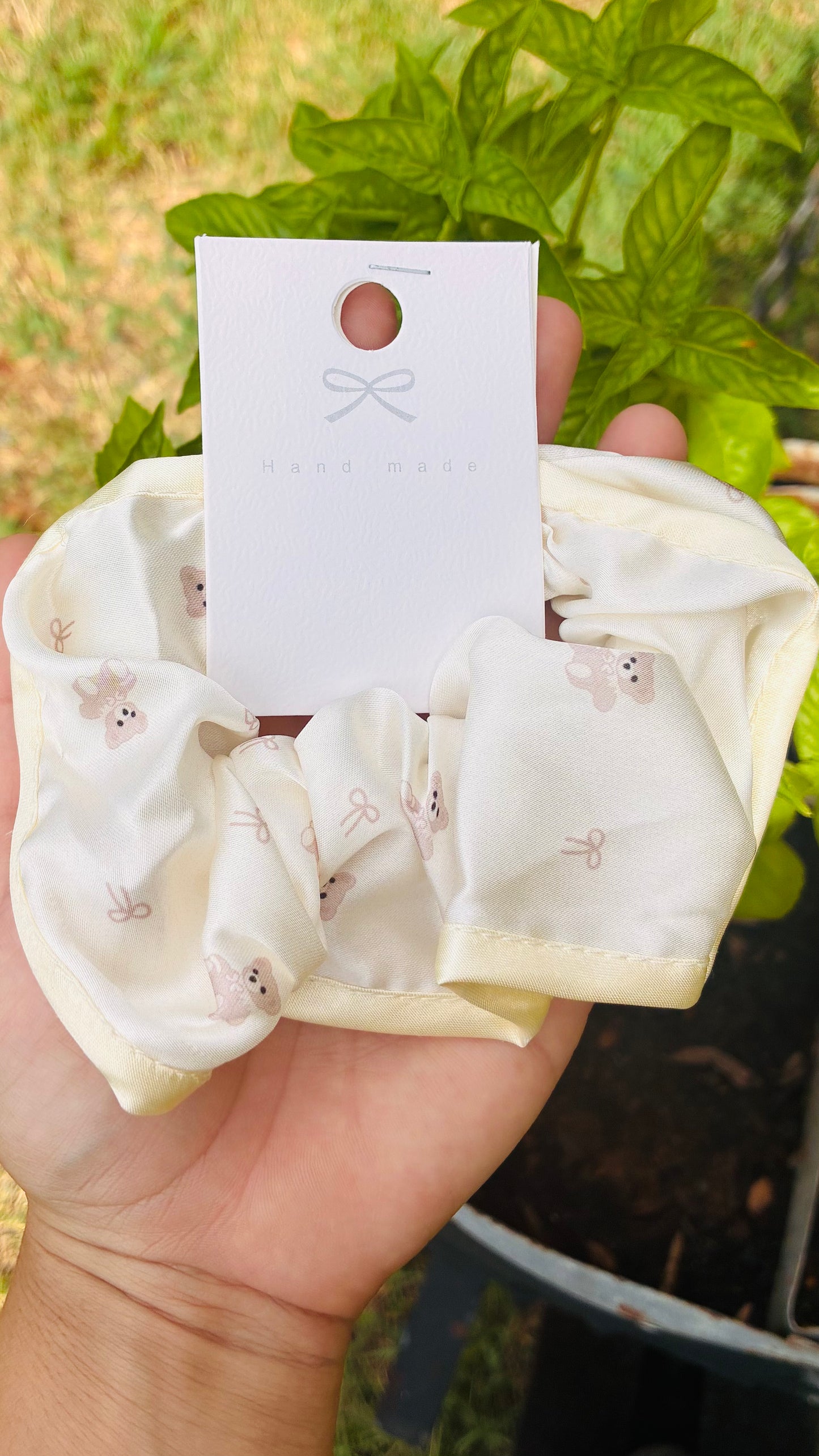 Pack 4 Scrunchies Satín — Estampados